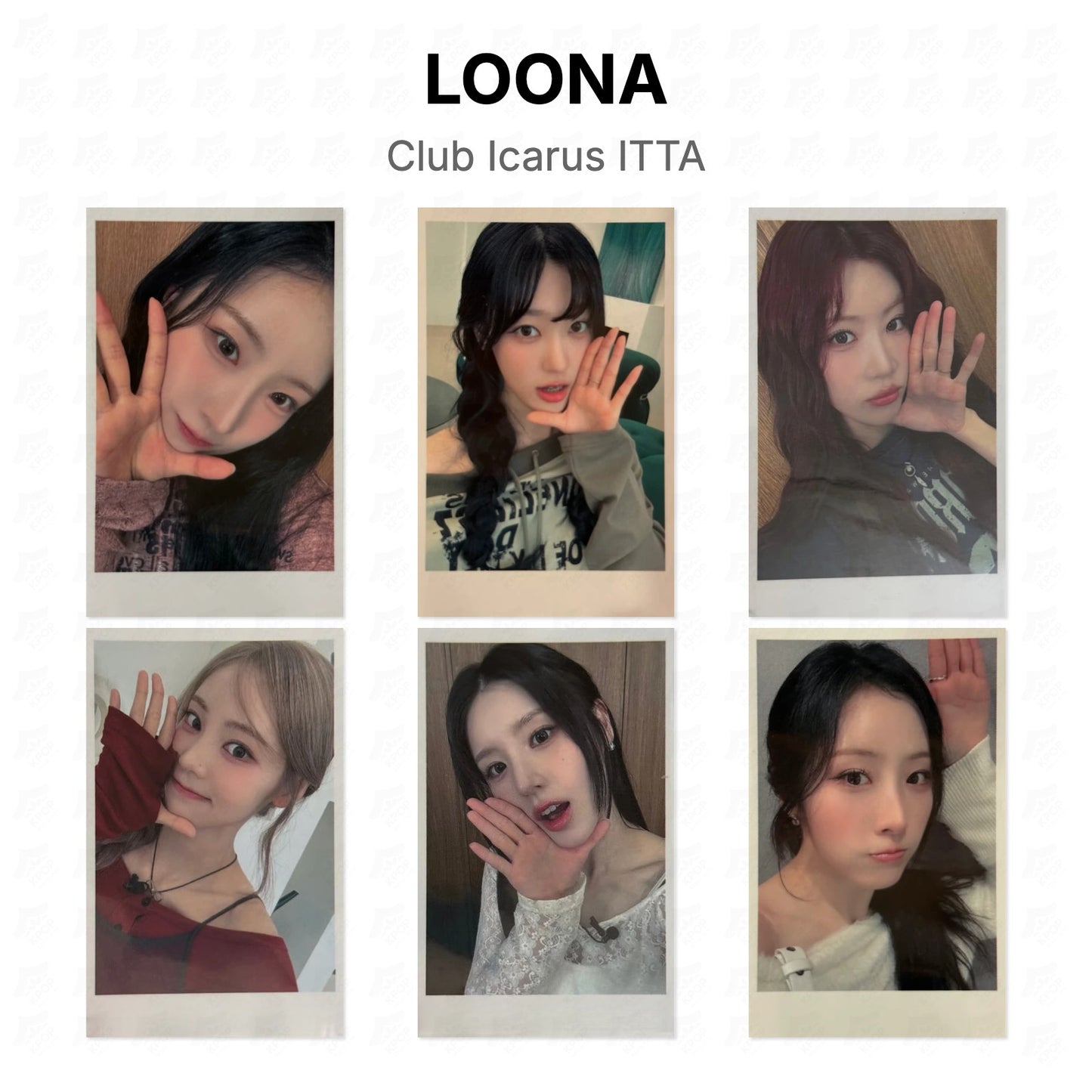 LOONA Club Icarus ITTA Official Photocard