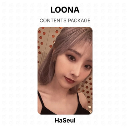 LOONA CONTENTS PACKAGE Official Photocard