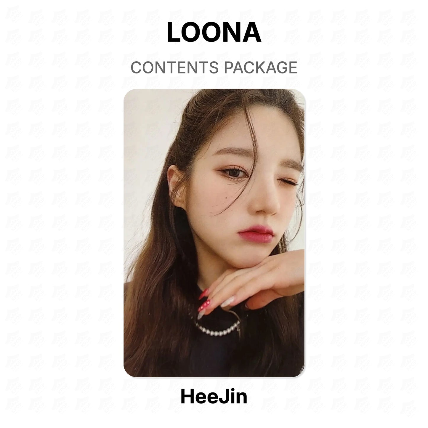 LOONA CONTENTS PACKAGE Official Photocard
