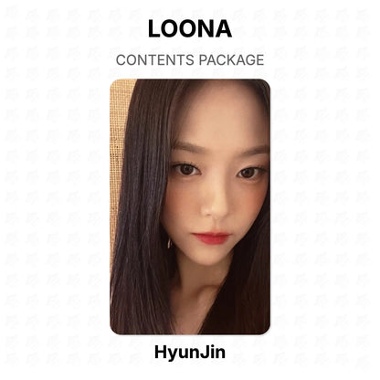 LOONA CONTENTS PACKAGE Official Photocard