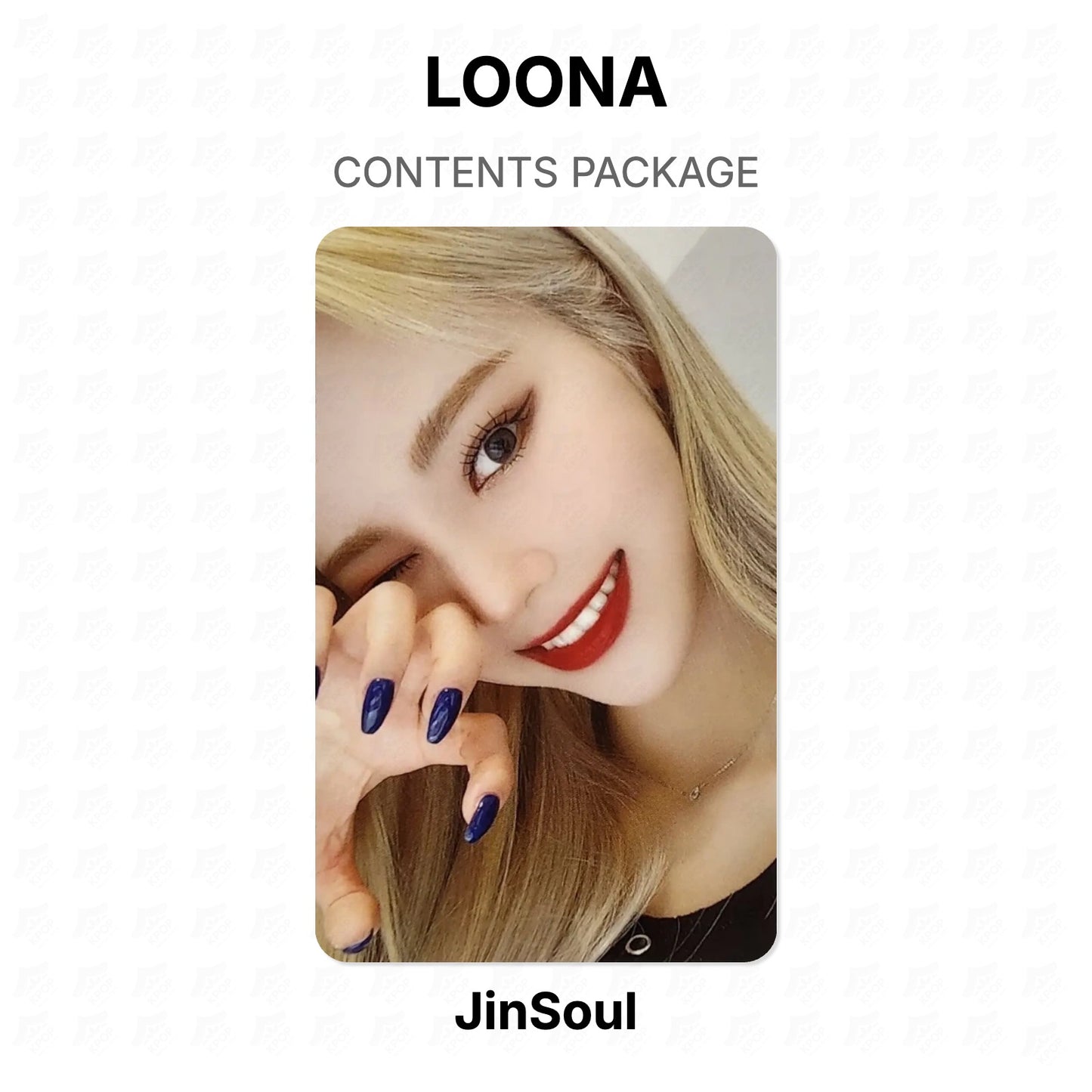 LOONA CONTENTS PACKAGE Official Photocard