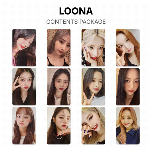 LOONA CONTENTS PACKAGE Official Photocard