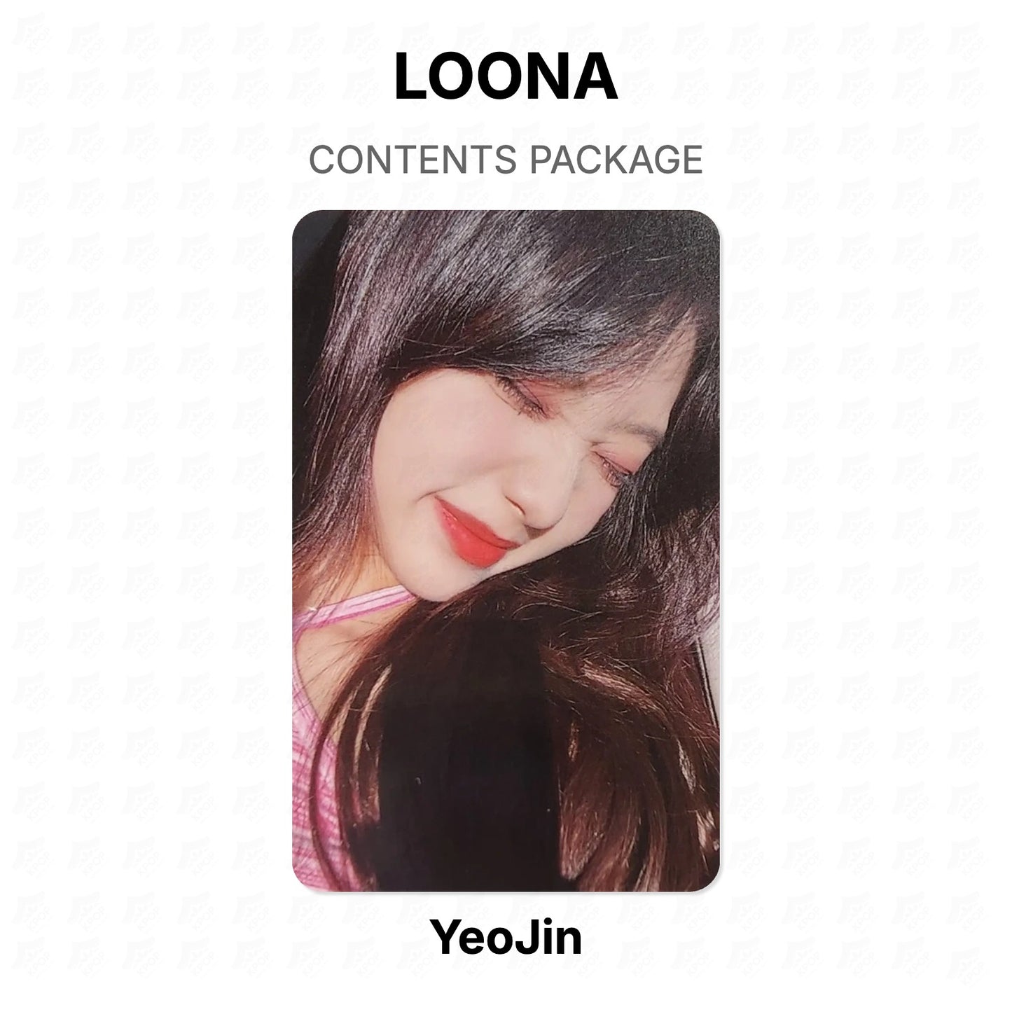 LOONA CONTENTS PACKAGE Official Photocard