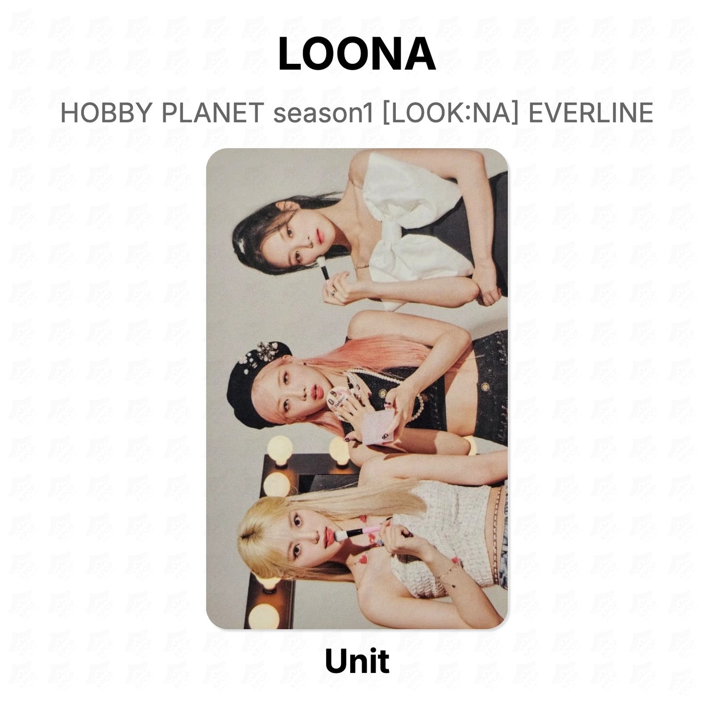 LOONA HOBBY PLANET season1 [LOOK:NA] EVERLINE Official Photocard