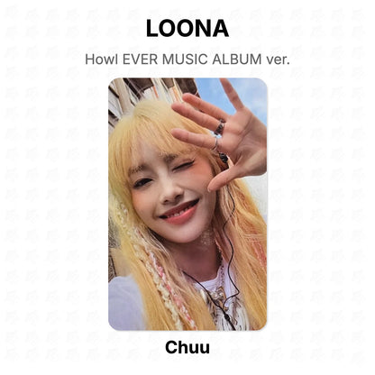 LOONA Howl EVER MUSIC ALBUM ver. Official Photocard