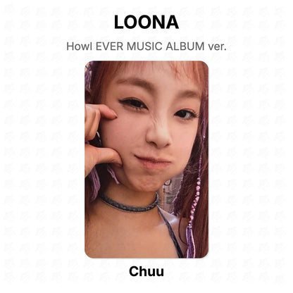 LOONA Howl EVER MUSIC ALBUM ver. Official Photocard