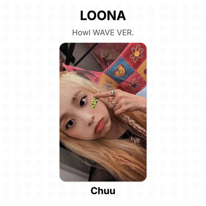 LOONA Howl WAVE VER. Official Photocard
