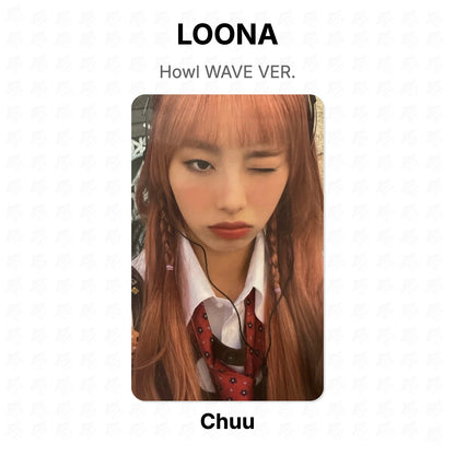 LOONA Howl WAVE VER. Official Photocard