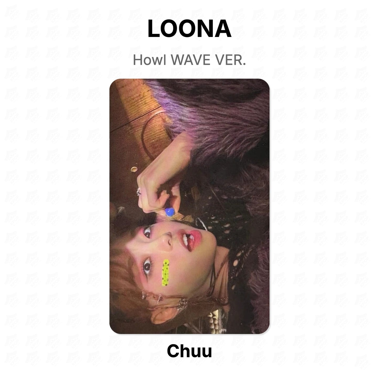 LOONA Howl WAVE VER. Official Photocard