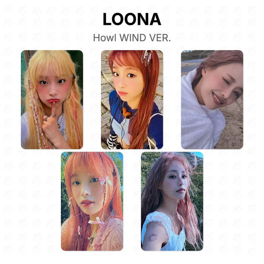 LOONA Howl WIND VER. Official Photocard