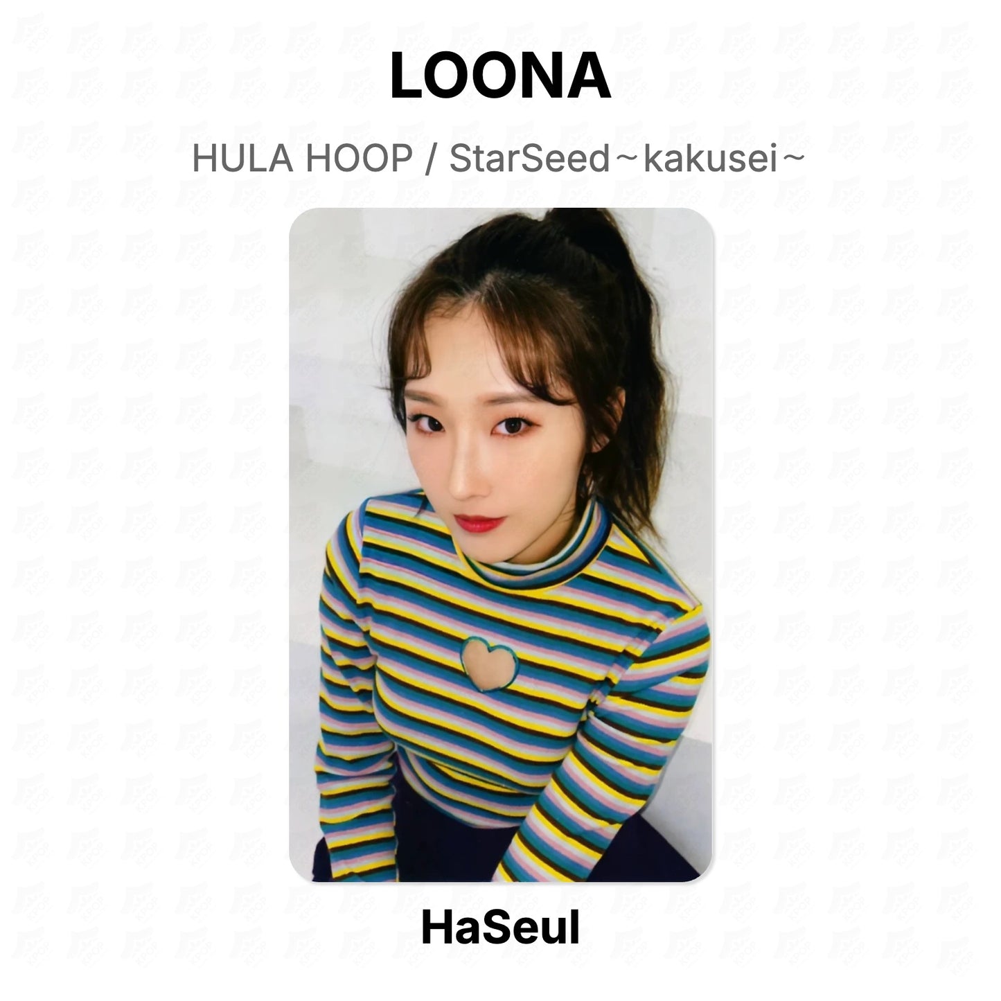 LOONA HULA HOOP / StarSeed～kakusei～ Official Photocard