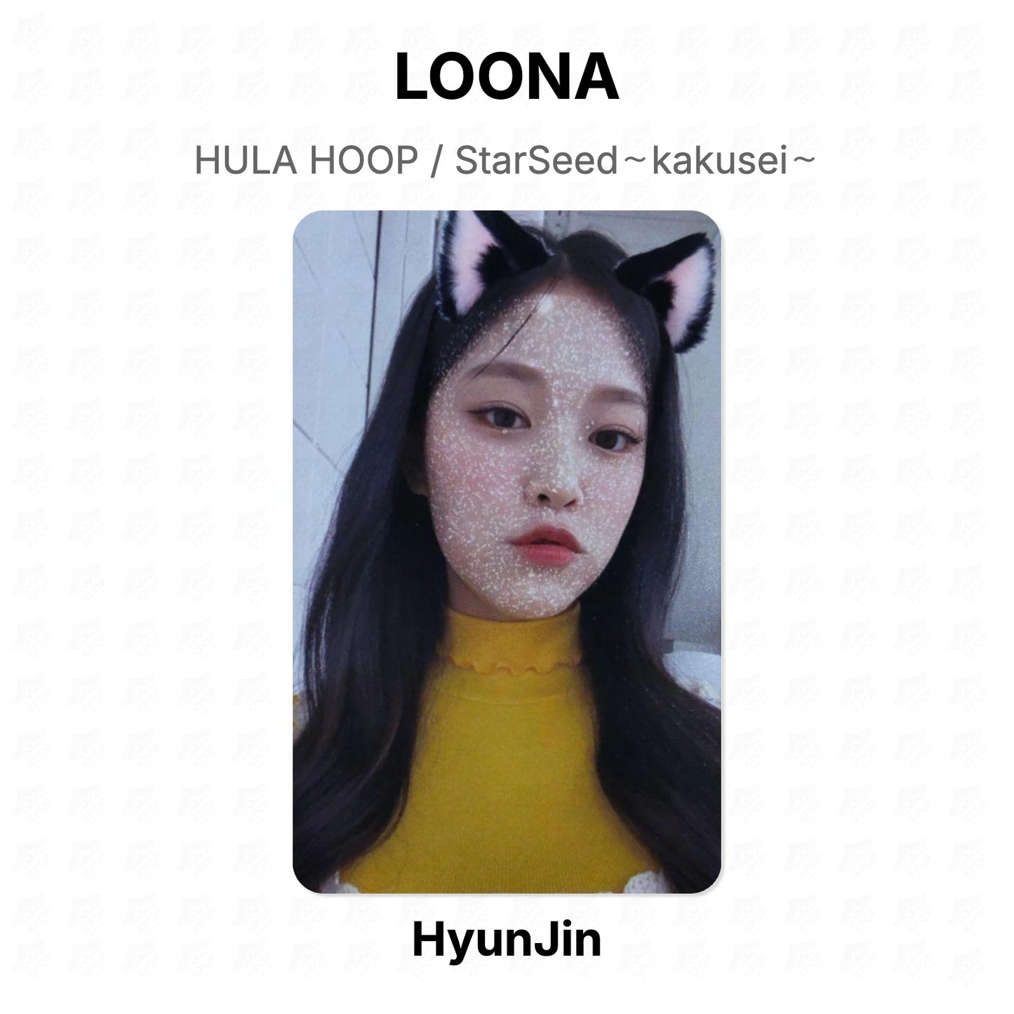 LOONA HULA HOOP / StarSeed～kakusei～ Official Photocard