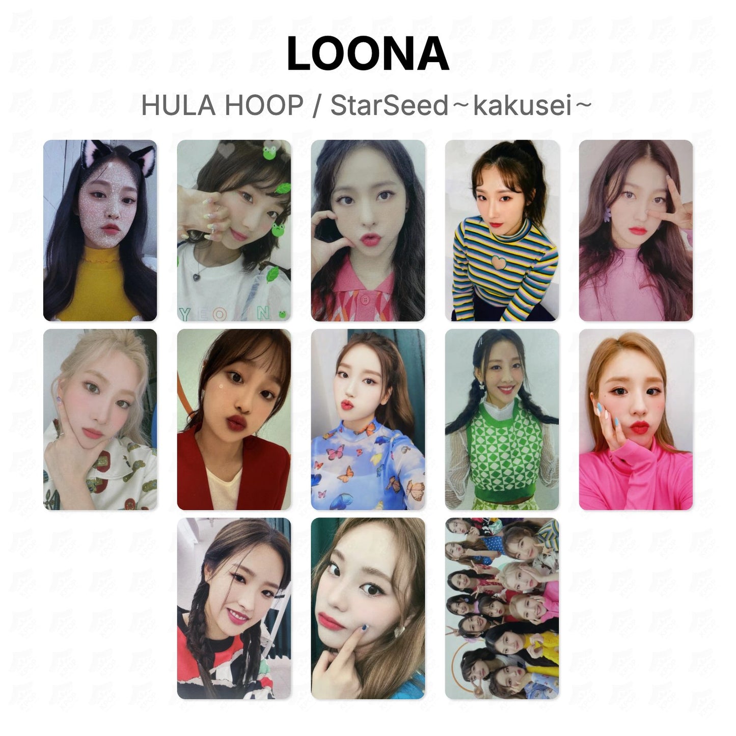 LOONA HULA HOOP / StarSeed～kakusei～ Official Photocard