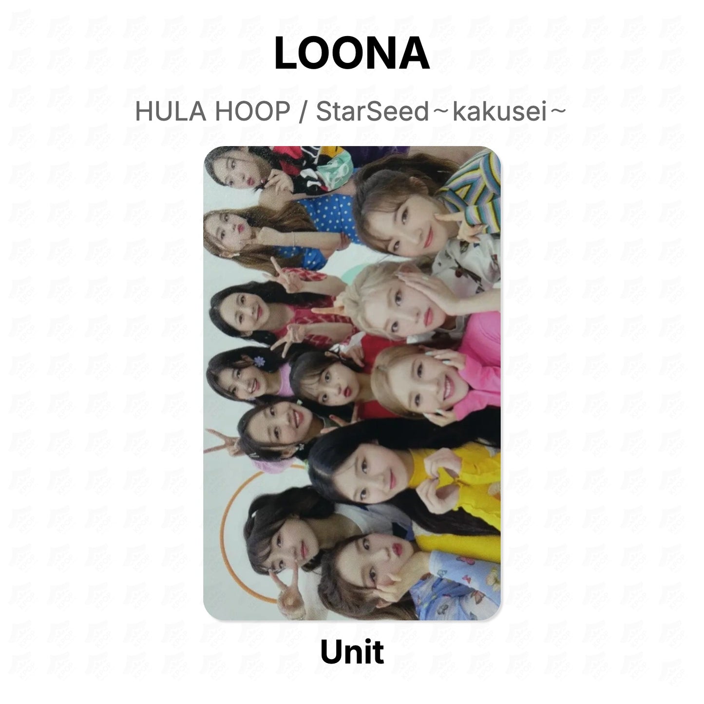 LOONA HULA HOOP / StarSeed～kakusei～ Official Photocard