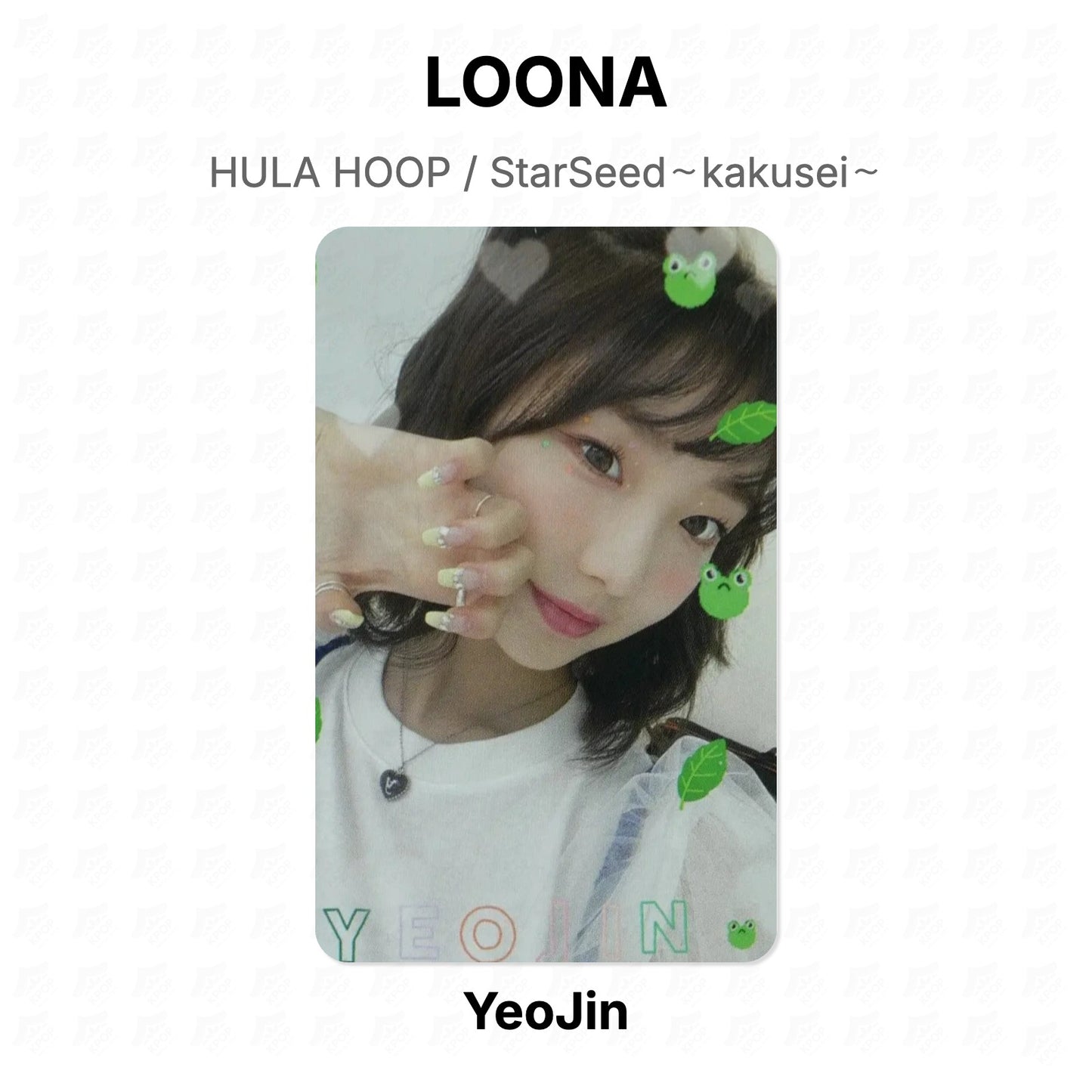 LOONA HULA HOOP / StarSeed～kakusei～ Official Photocard