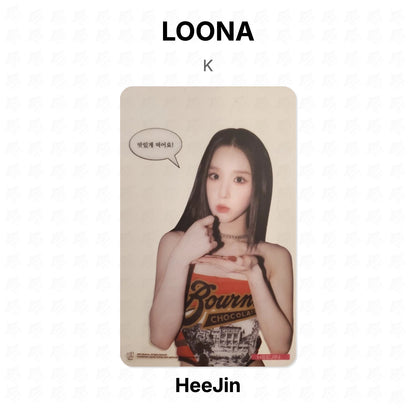 LOONA K Official Photocard