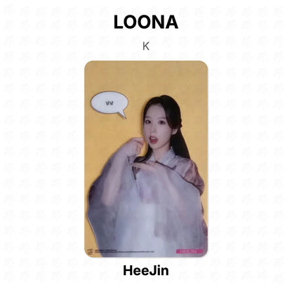 LOONA K Official Photocard