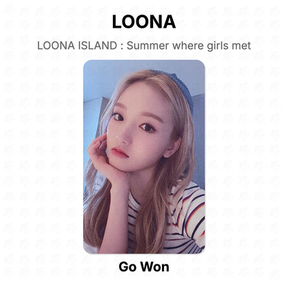 LOONA ISLAND : Summer where girls met Official Photocard