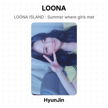 LOONA ISLAND : Summer where girls met Official Photocard