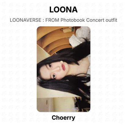 LOONA LOONAVERSE : FROM Photobook Concert outfit Official Photocard