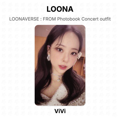 LOONA LOONAVERSE : FROM Photobook Concert outfit Official Photocard