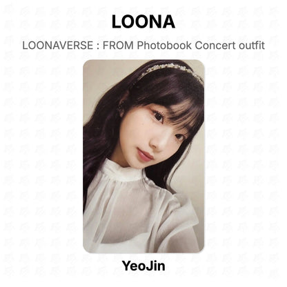 LOONA LOONAVERSE : FROM Photobook Concert outfit Official Photocard