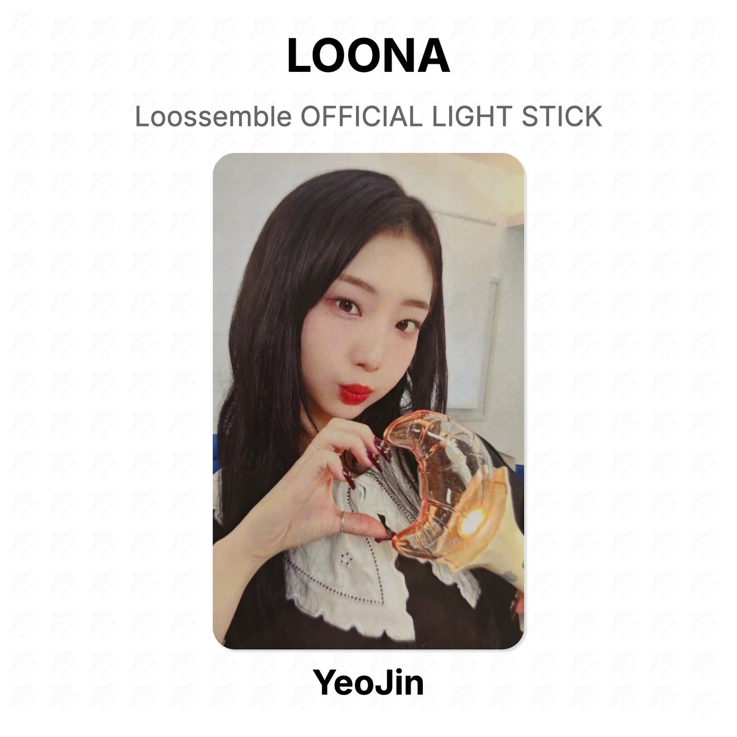 LOONA Loossemble OFFICIAL LIGHT STICK Official Photocard