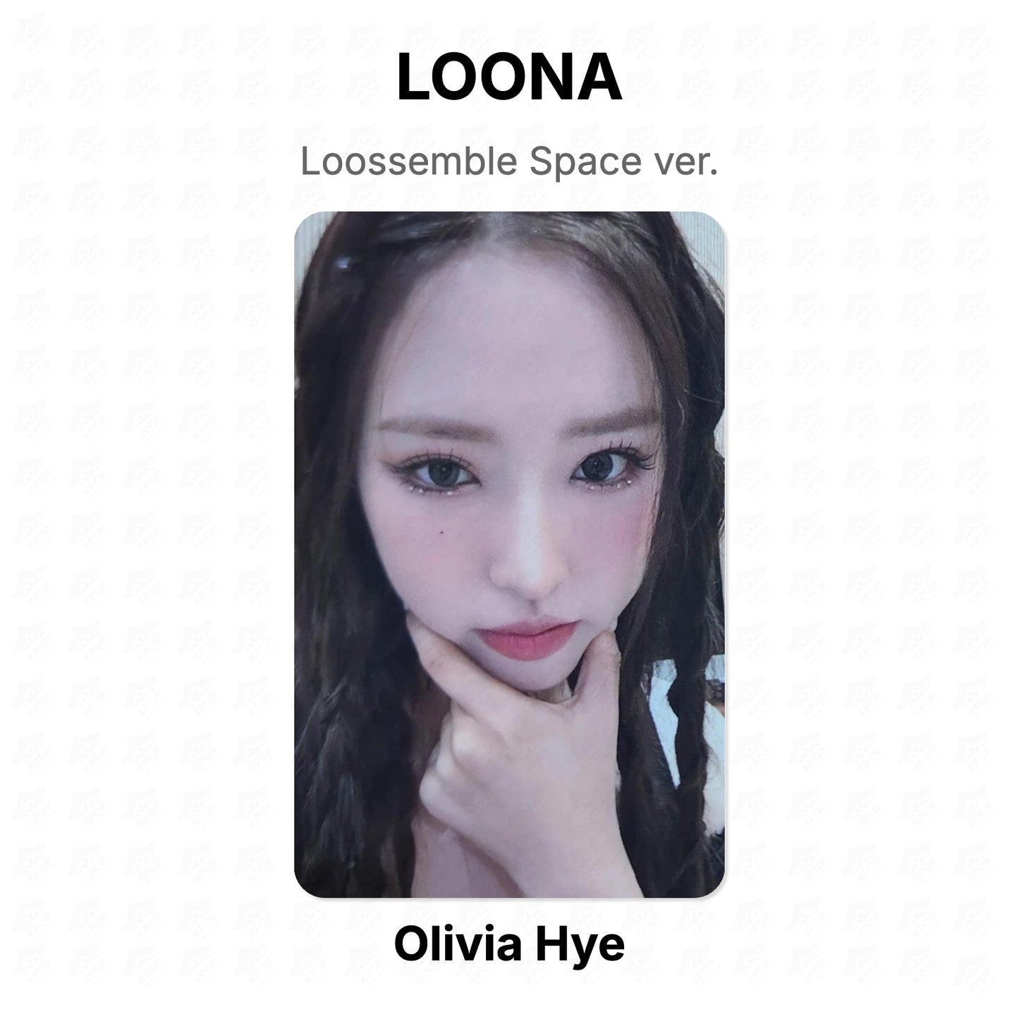 LOONA Loossemble Space ver. Official Photocard