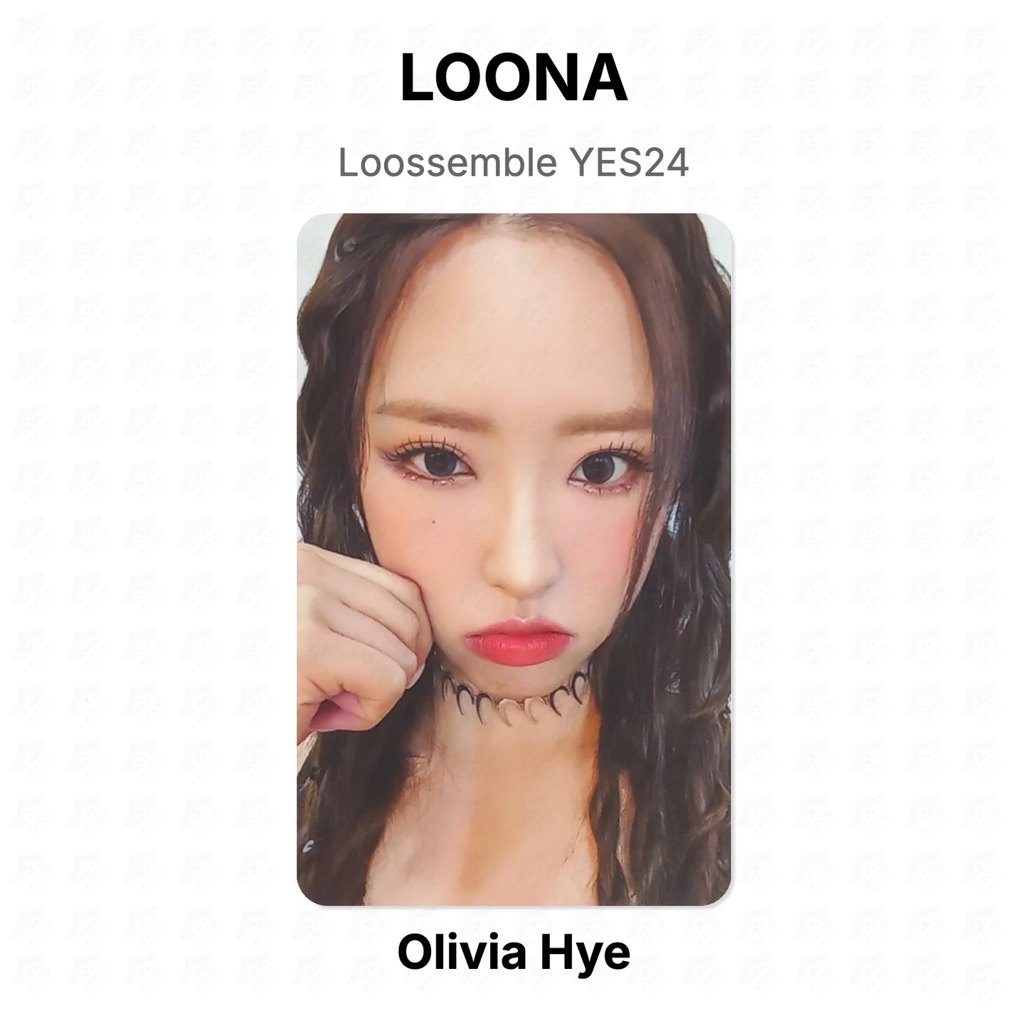 LOONA Loossemble YES24 Official Photocard