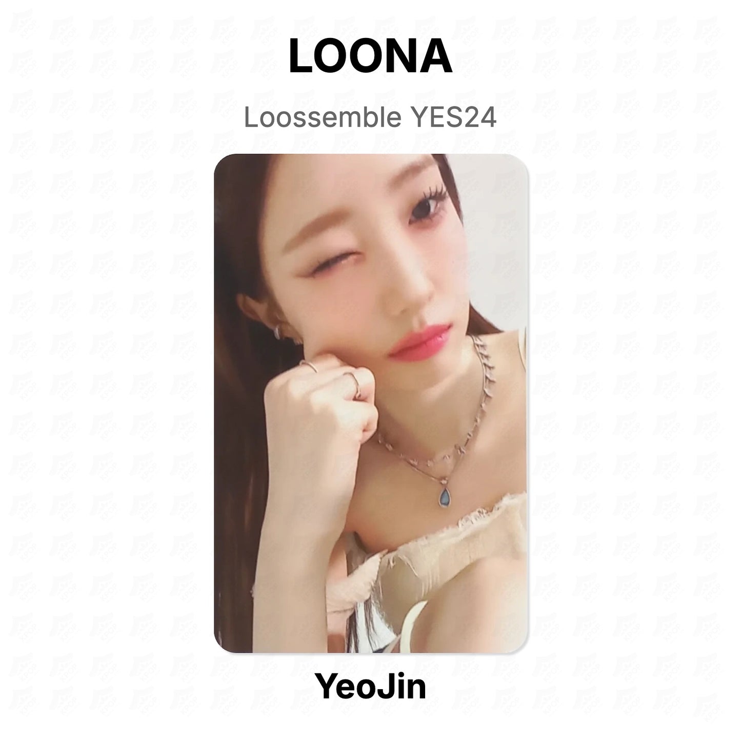 LOONA Loossemble YES24 Official Photocard