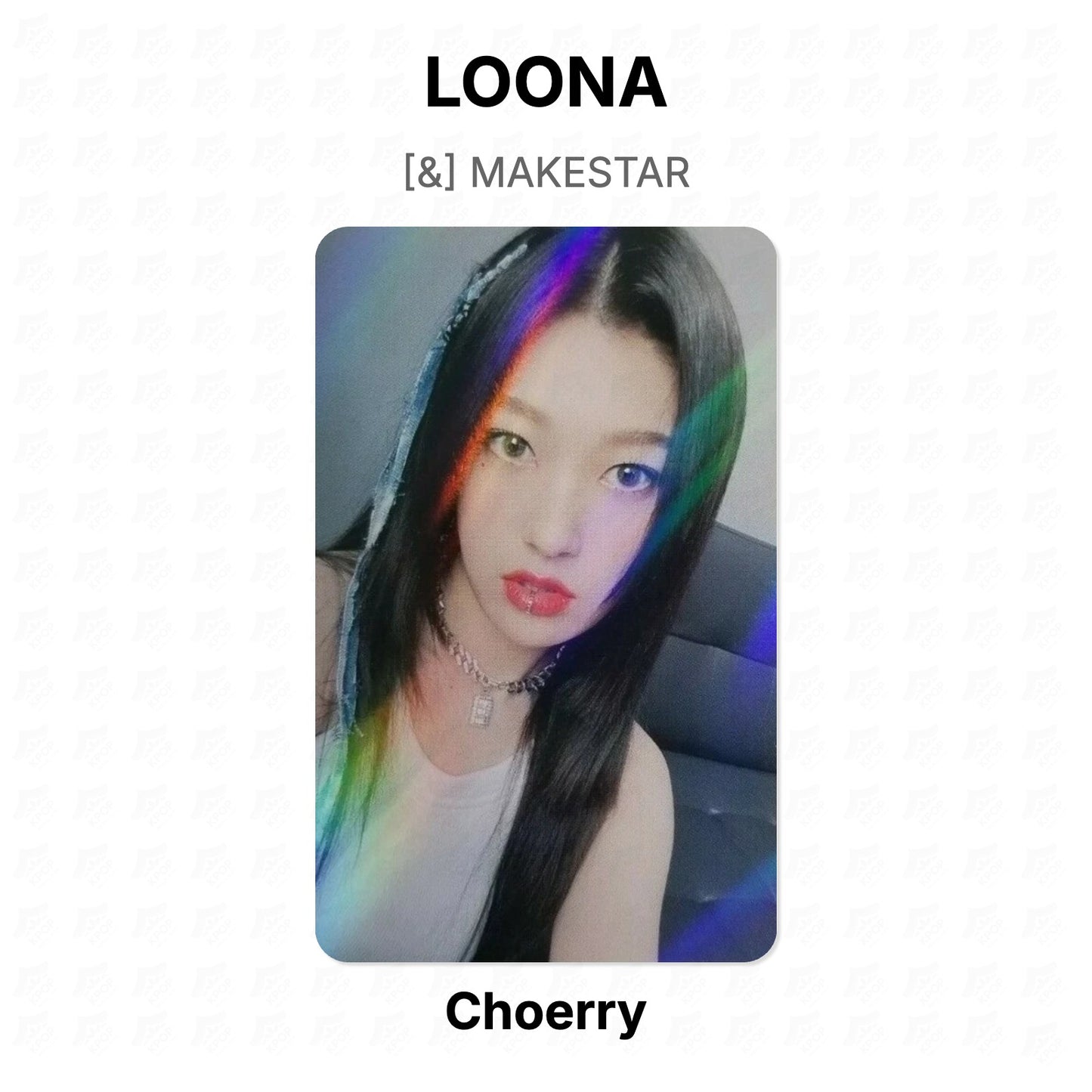 LOONA [&] MAKESTAR Official Photocard