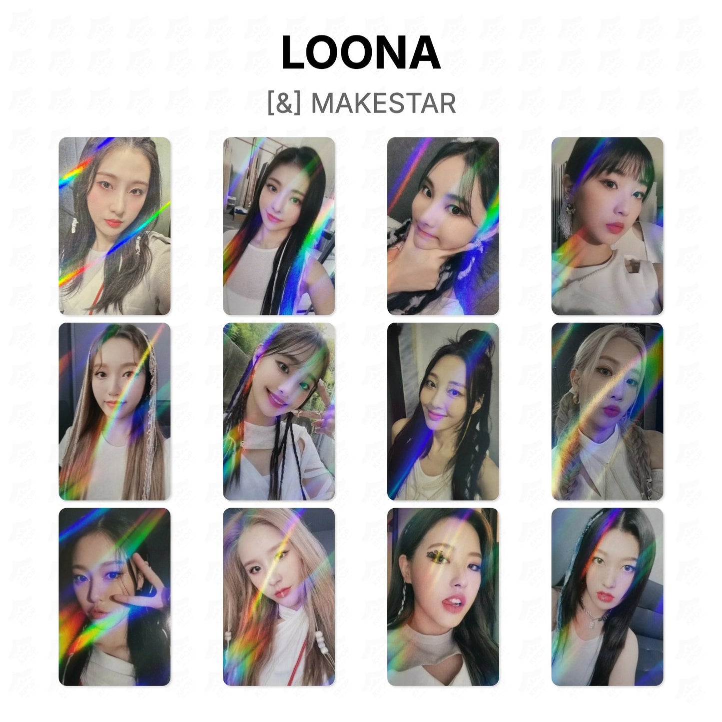 LOONA [&] MAKESTAR Official Photocard