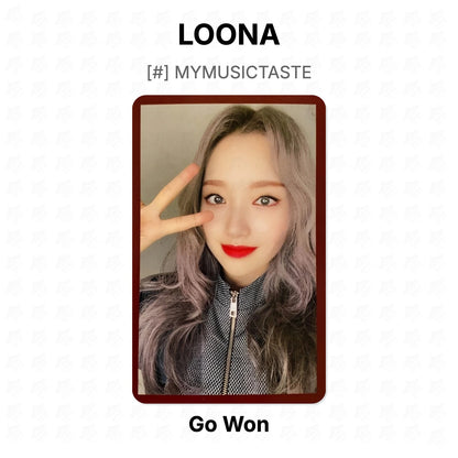 LOONA [#] MYMUSICTASTE Official Photocard