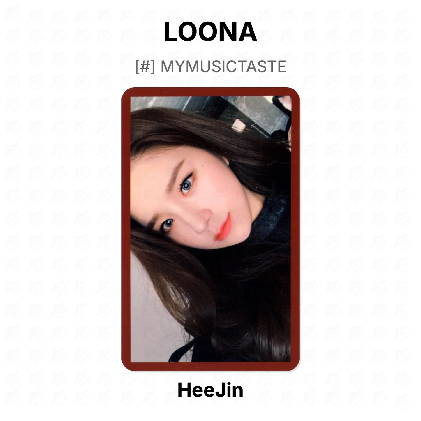 LOONA [#] MYMUSICTASTE Official Photocard