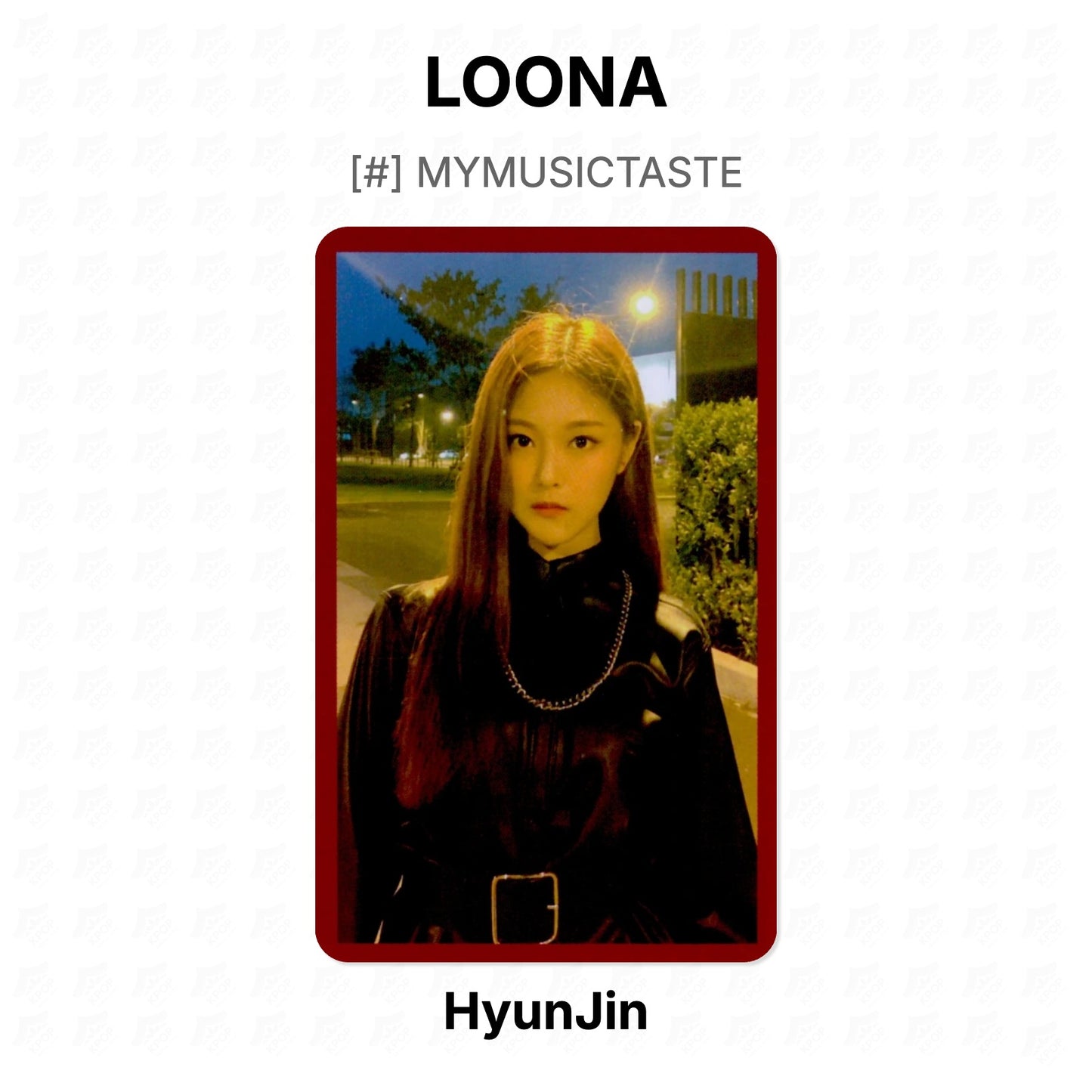 LOONA [#] MYMUSICTASTE Official Photocard