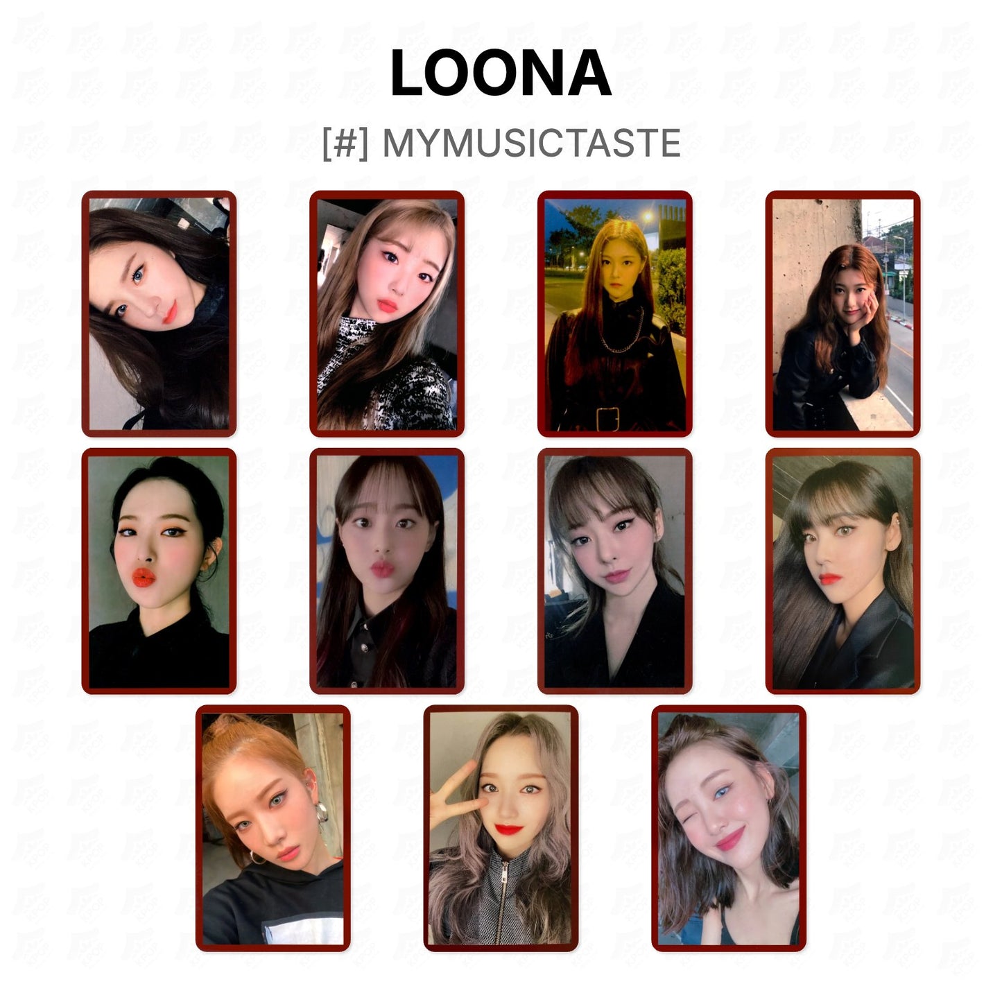LOONA [#] MYMUSICTASTE Official Photocard