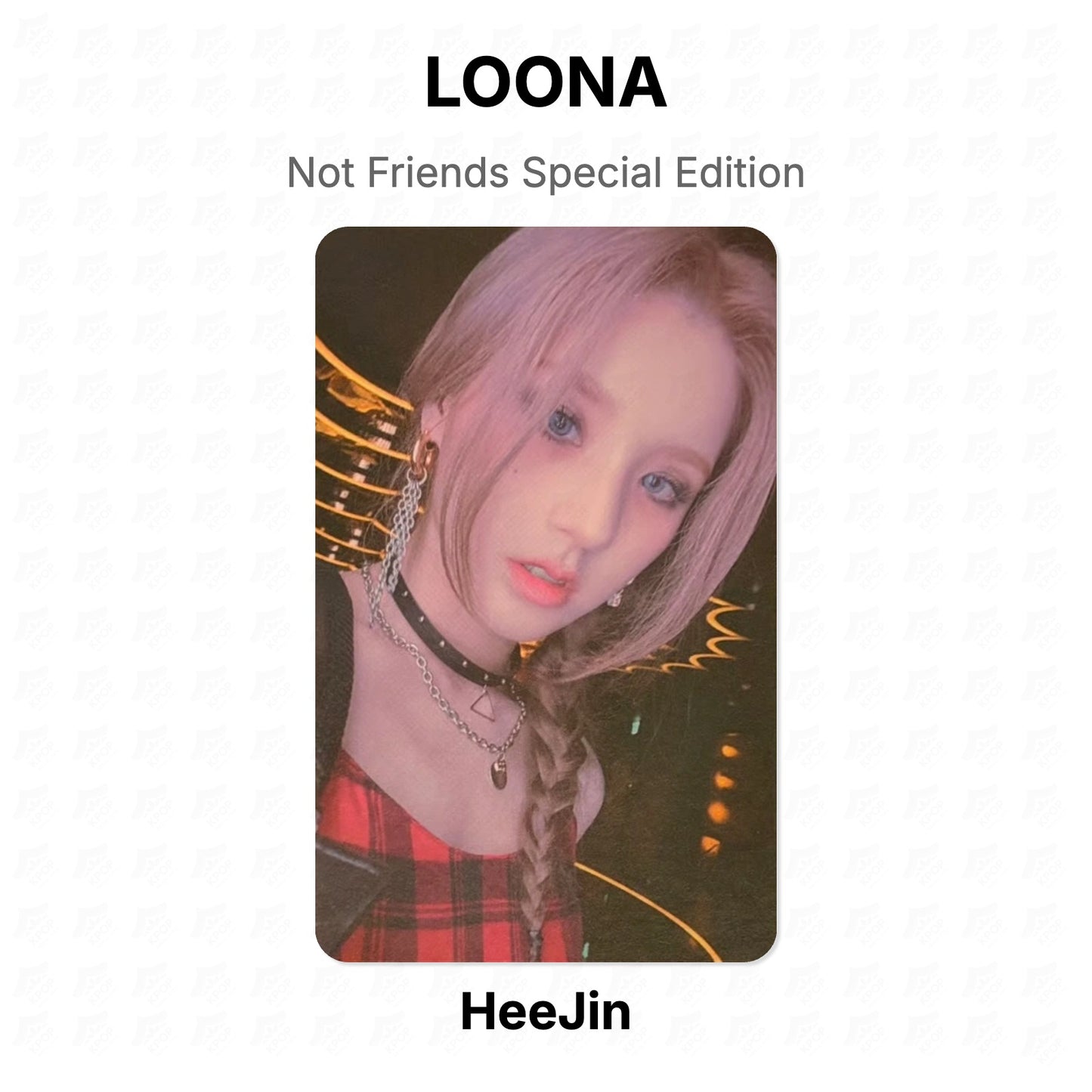 LOONA Not Friends Special Edition Official Photocard