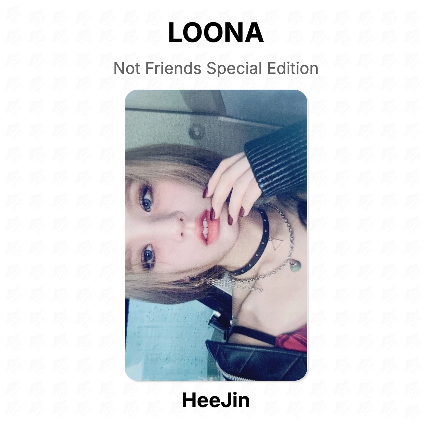 LOONA Not Friends Special Edition Official Photocard