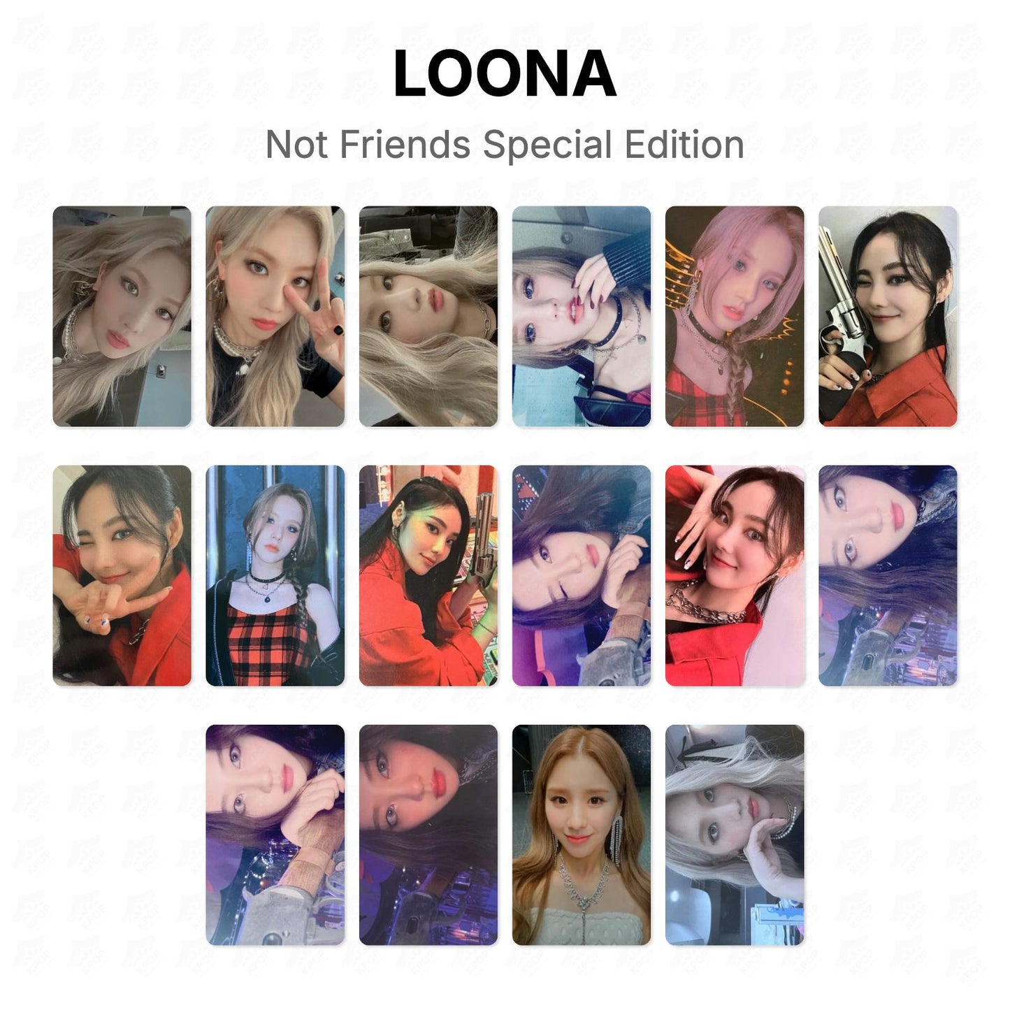 LOONA Not Friends Special Edition Official Photocard