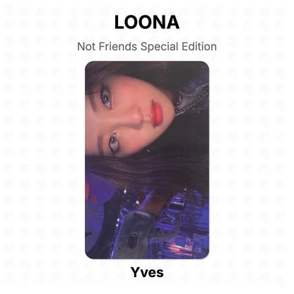 LOONA Not Friends Special Edition Official Photocard