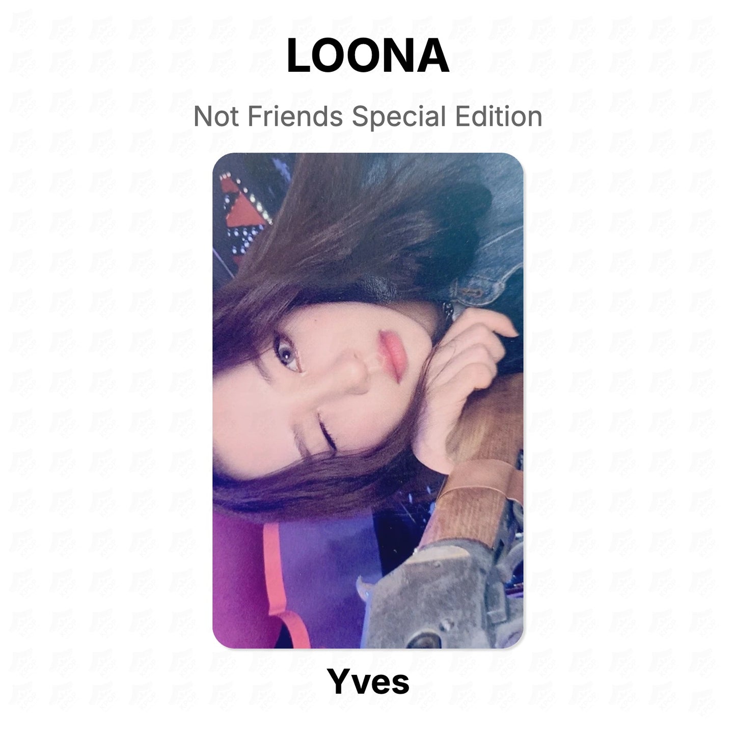 LOONA Not Friends Special Edition Official Photocard