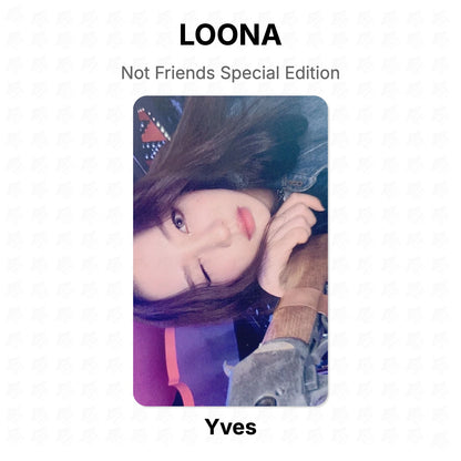 LOONA Not Friends Special Edition Official Photocard