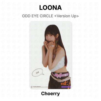 LOONA ODD EYE CIRCLE <Version Up> Official Photocard