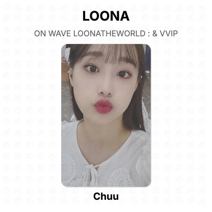 LOONA ON WAVE LOONATHEWORLD : & VVIP Official Photocard