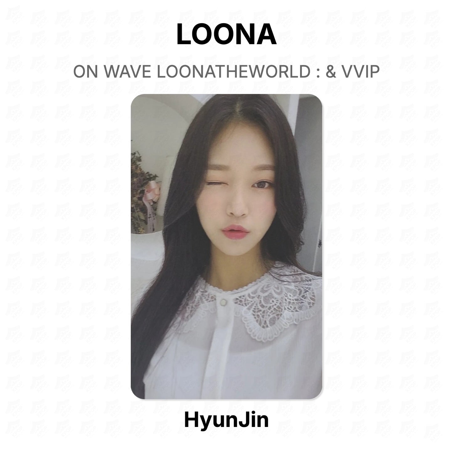 LOONA ON WAVE LOONATHEWORLD : & VVIP Official Photocard