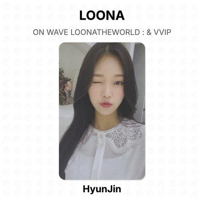 LOONA ON WAVE LOONATHEWORLD : & VVIP Official Photocard