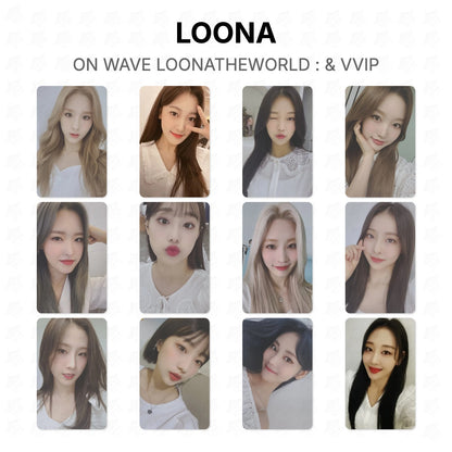 LOONA ON WAVE LOONATHEWORLD : & VVIP Official Photocard