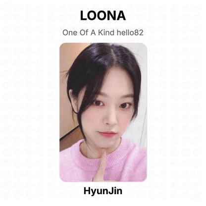 LOONA One Of A Kind hello82 Official Photocard