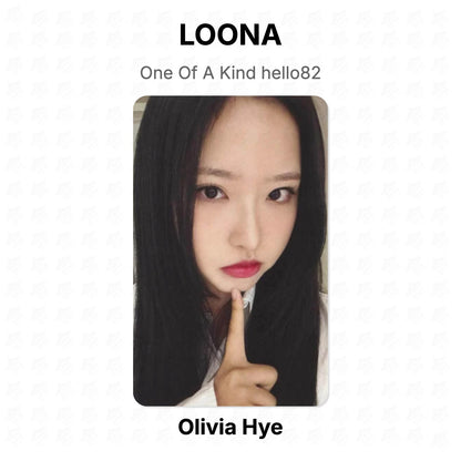 LOONA One Of A Kind hello82 Official Photocard