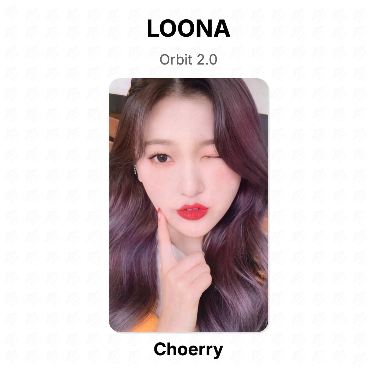 LOONA Orbit 2.0 Official Photocard